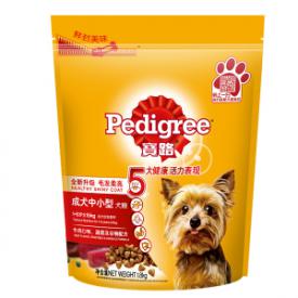 宝路 中小型犬成犬牛肉配方粮 1.8kg