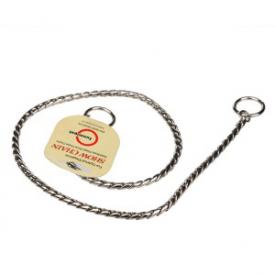 韩国SHOW CHAIN 犬用蛇链 P字链银色 蛇链 2.3银蛇链 2.3mm×60cm 半径2.3mm